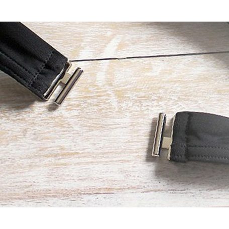 Fém csat 30 mm, rosegold rozsdamentes.  10 db/csomag. Fürdőruha kellék. Fém övcsat.