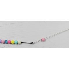   Gyöngyfűző tű nagyszemű, vékony, lapos 0,5 mm x 55 mm, praktikus fűzés. "Languiren"