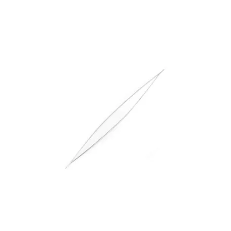 Gyöngyfűző tű nagyszemű, vékony, lapos 0,5 mm x 55 mm, praktikus fűzés. "Languiren"