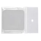 Nano ragasztó matrica, kétoldalas  58 mm x 58 mm átlátszó. 5 db/csomag