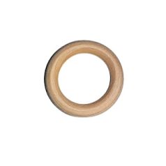   Függönykarika fából, külső 49 mm, belső 32 mm, nem lakkozott, festhető,  natúr világos színű.  ( 10 db/csomag). Fakarika
