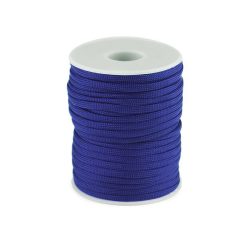   Paracord zsinór 4 mm királykék színű (16) Ejtőernyő vagy ruhazsinór. 25 m/orsó. 