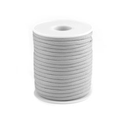   Paracord zsinór 4 mm ezüst szürke színű (29) Ejtőernyő vagy ruhazsinór. 25 m/orsó. 