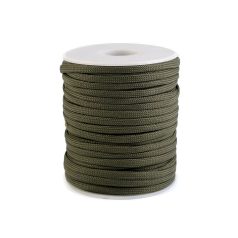   Paracord zsinór 4 mm khaki színű (8 / 183)  Ejtőernyő vagy ruhazsinór. 25 m/orsó. 