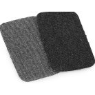 Farmerfolt felvasalható, pamut anyagból, 76x49 mm farmerkék árnyalatok és a fekete farmer  (10 db/csomag )