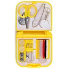 Uti varrókészlet tokban, praktikus szétnyitható. Méretek: 6,8 x 7 cm.  Praktikus tartalommal!