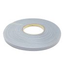 Varrható fényvisszaverő szalag 15 mm ezüst színű felvarrható csík.  5 méter/kiszerelés