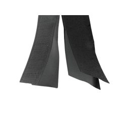   Öntapadó tépőzár 50 mm komplett FEKETE színben. (kis kiszerelés) 5 méter/tekercs 