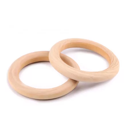 Függönykarika fából, külső 49 mm, belső 32 mm, nem lakkozott, festhető,  natúr világos színű.  ( 10 db/csomag). Fakarika
