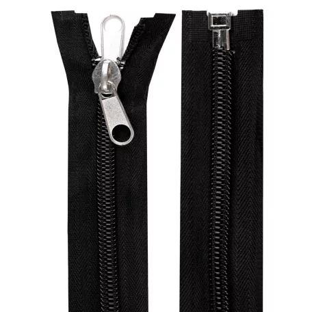 Sátorcipzár 220 cm kétoldalas, alul bontható cipzár. EXTRA vastag fogú 10 mm -es  RT30-as spirál cipzár.  
