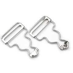   Kertészcsat 38 mm -es bújtatóval, ezüst színű 20 db /csomag