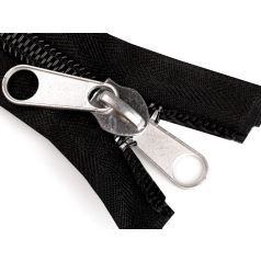   Sátorcipzár 200 cm kétoldalas, alul bontható cipzár. EXTRA vastag fogú 10 mm -es spirál cipzár.  