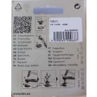 Ringli karika 7 mm házilag beüthető kézi aparáttal ezüst színű, "KIN Lord"  20 db-os