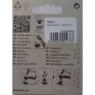 Ringli karika 7 mm házilag beüthető kézi aparáttal fekete, KIN Lord  20 db-os,