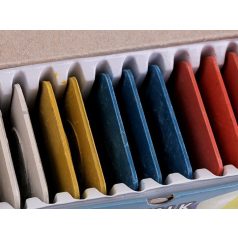   Szabókréta dobozban mix. vegyes színes 3,2 x 4 cm. 10 db/doboz