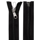 Sátorcipzár 280 cm kétoldalas, alul bontható cipzár. EXTRA vastag fogú 10 mm -es spirál cipzár.  