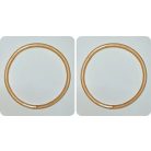 Bambusz karika 20 cm, álomfogó vagy táskafül, esküvői dekorációs kellék. 1 db-tól