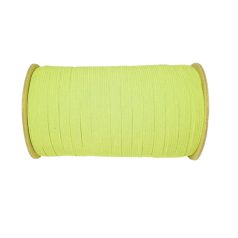   Színes gumipertli 7 mm  neon sárgászöld  színben (5 méter)