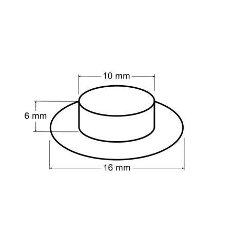 Ringli karika 10 mm, vas alapú, ezüst színű. 100 pár/ csomag 