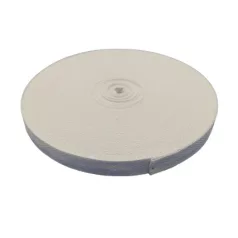   Köpper szalag 20 mm, fehér vagy fekete 100 % pamut, 50 méter . Szegőszalag. (O) 