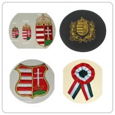 Varrható nemzeti címer , kokárda, egyebek
