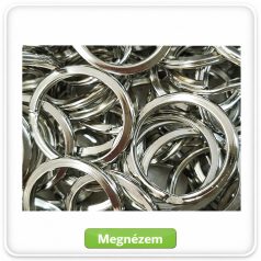 FÉMKELLÉKEK, CSŐSZEGECS, KARIKÁK, KARABÍNEREK, 